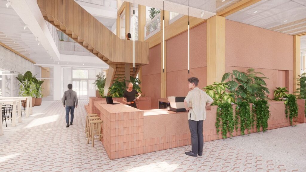 Interior: A Vibrant Meeting Place