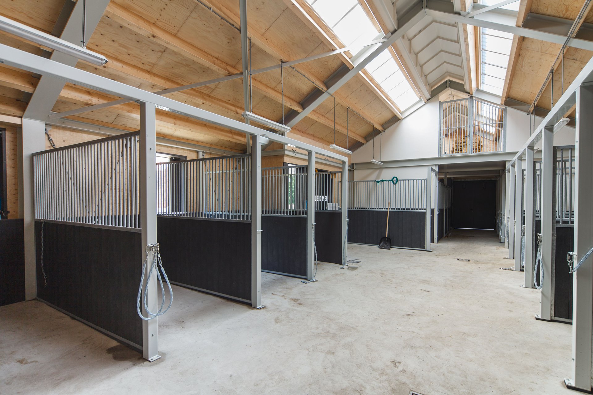 New horse stables complete the transformation of a historic farm ensemble