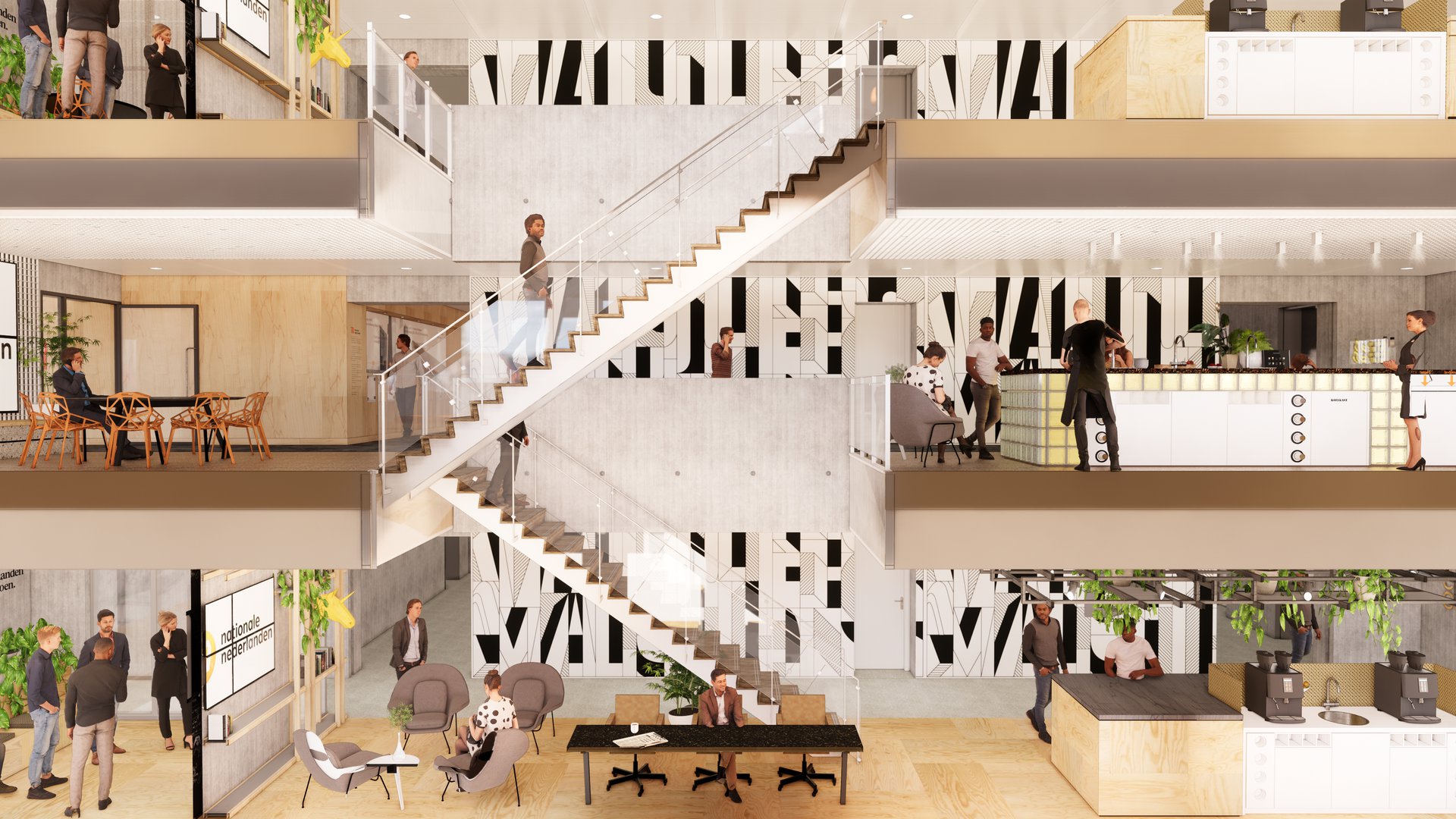 Concrete reuse in workspace design