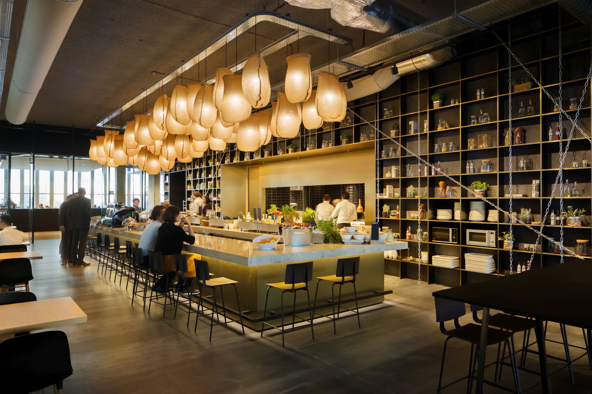 XXL hospitality office in O.M.A.'s landmark building ‘de Rotterdam'