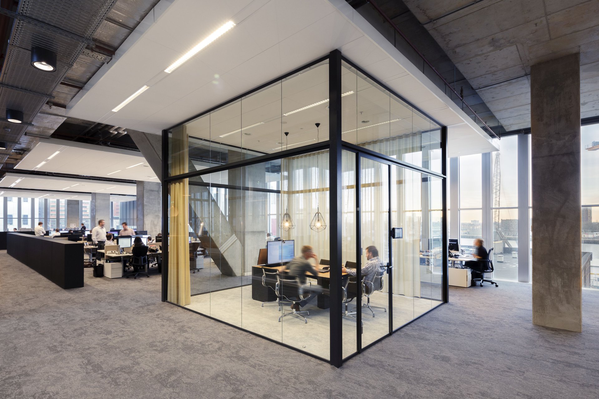 XXL hospitality office in O.M.A.'s landmark building ‘de Rotterdam'