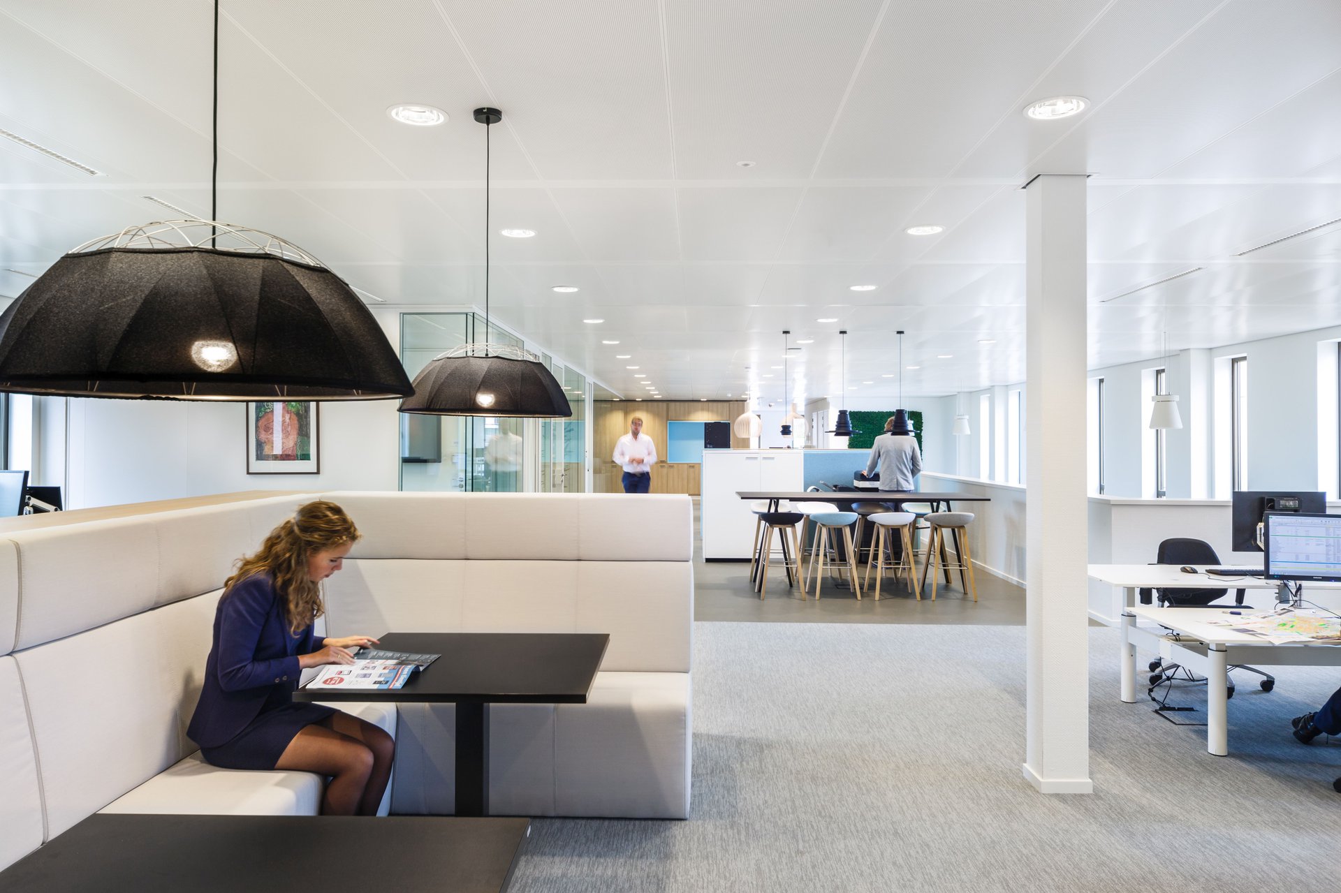 The surrounding landscape of Krimpen aan den IJssel featured in its council chamber