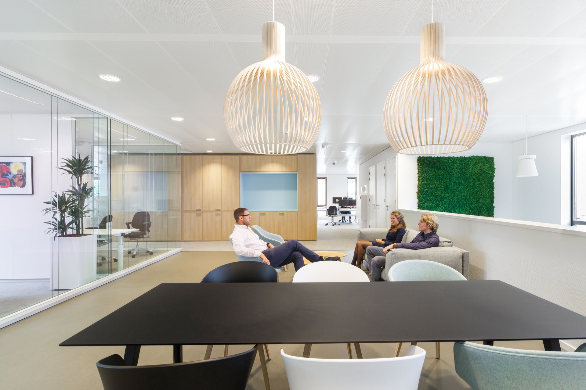 The surrounding landscape of Krimpen aan den IJssel featured in its council chamber