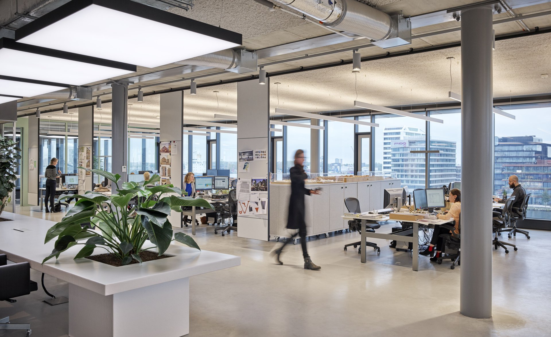 Rijnboutt office interior design showcasing user wellbeing