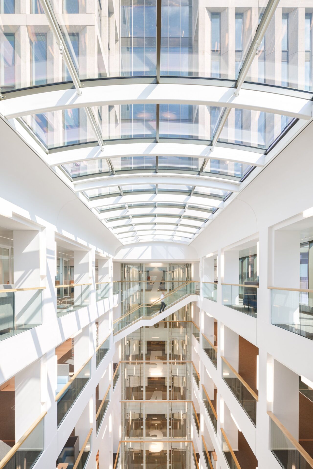 Robeco office interior with panoramic views