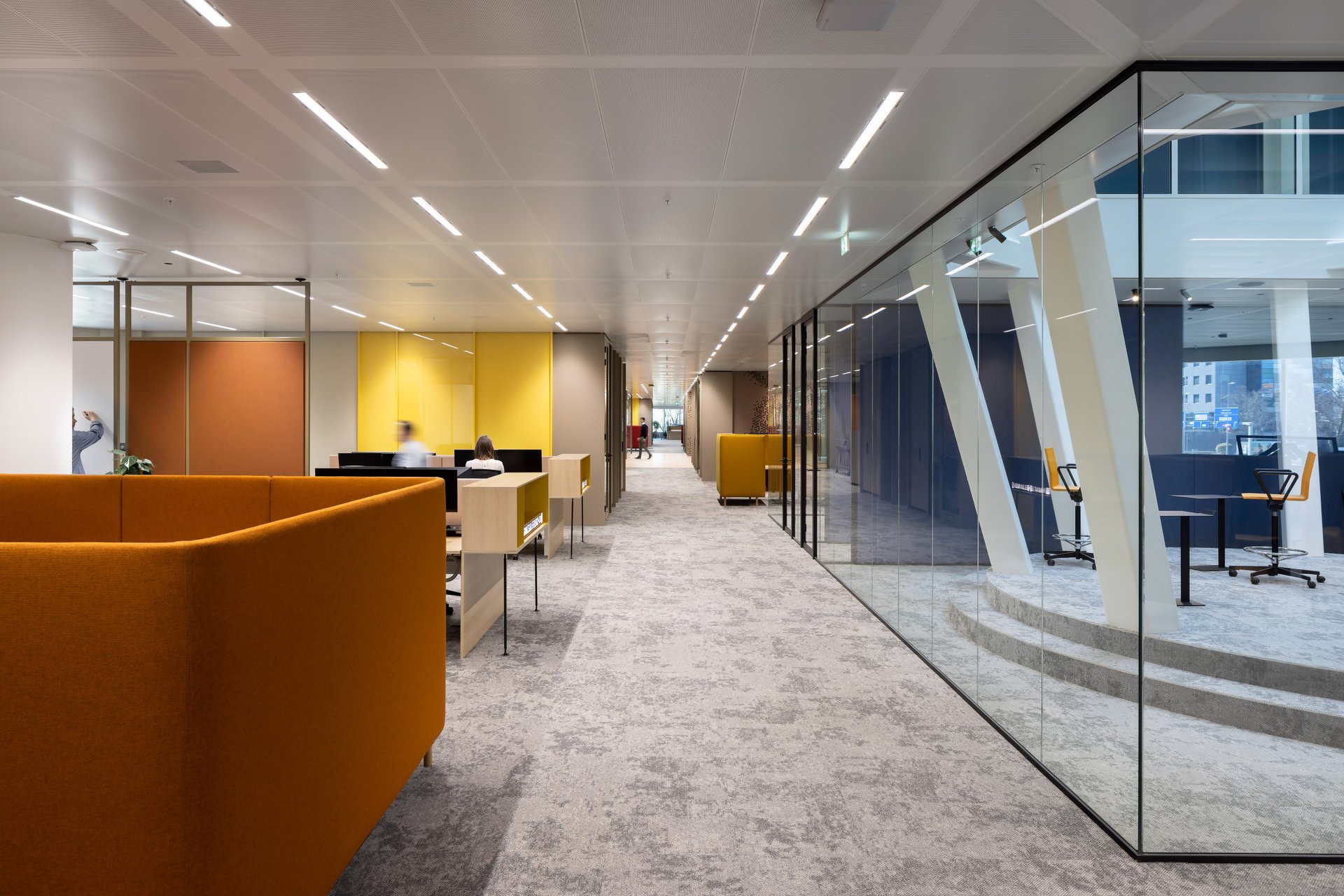 APG's new working environment brings color