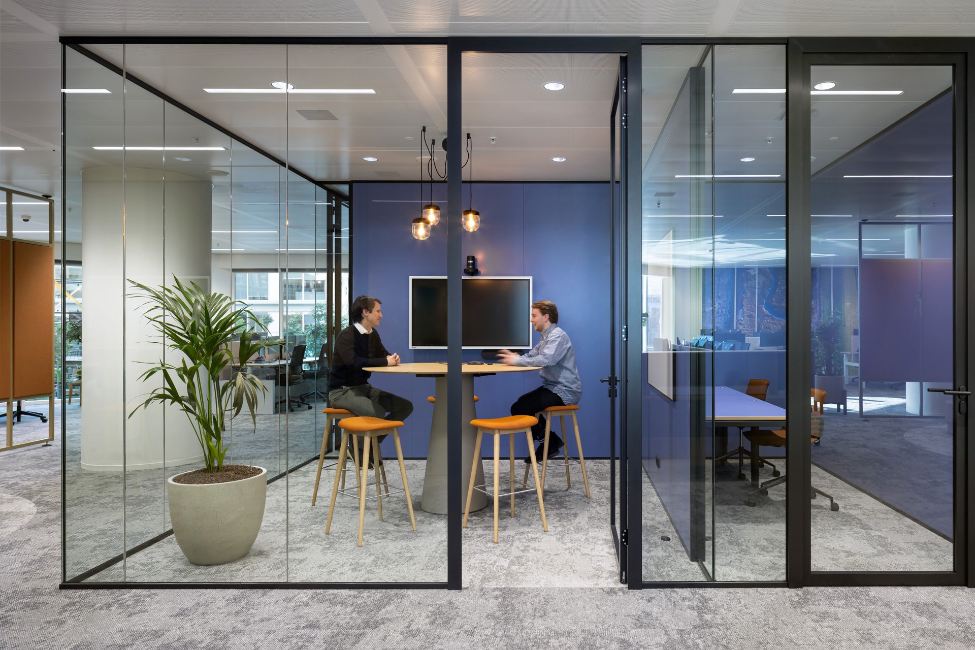 APG's new working environment brings color