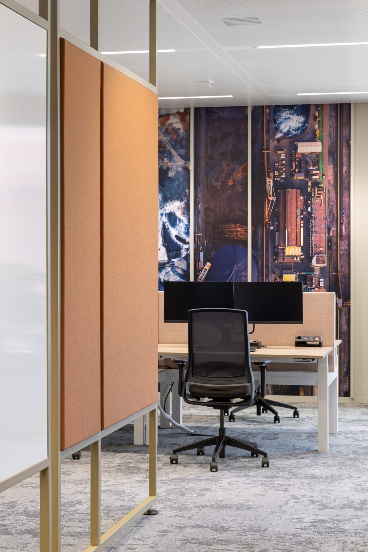 APG's new working environment brings color