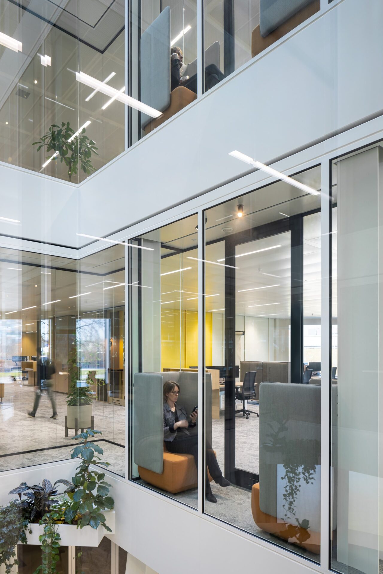 APG's new working environment brings color