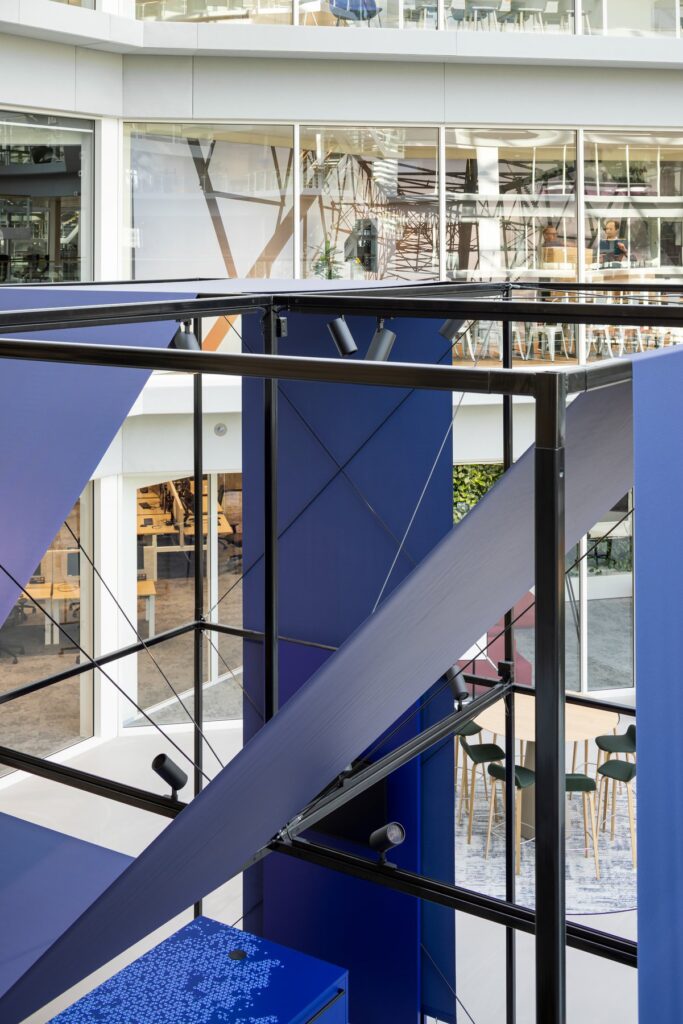 APG's colorful balcony design