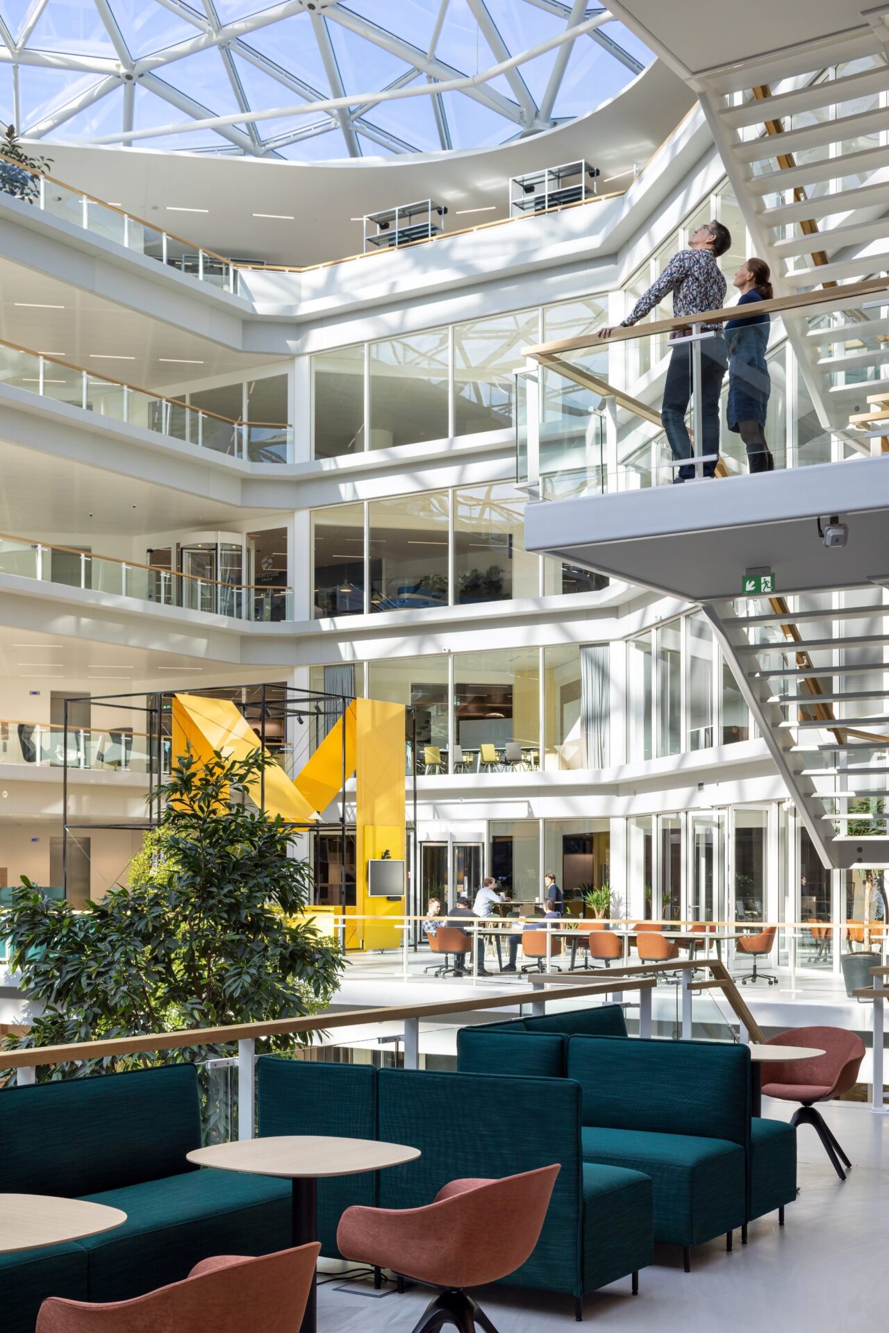 APG's new working environment brings color