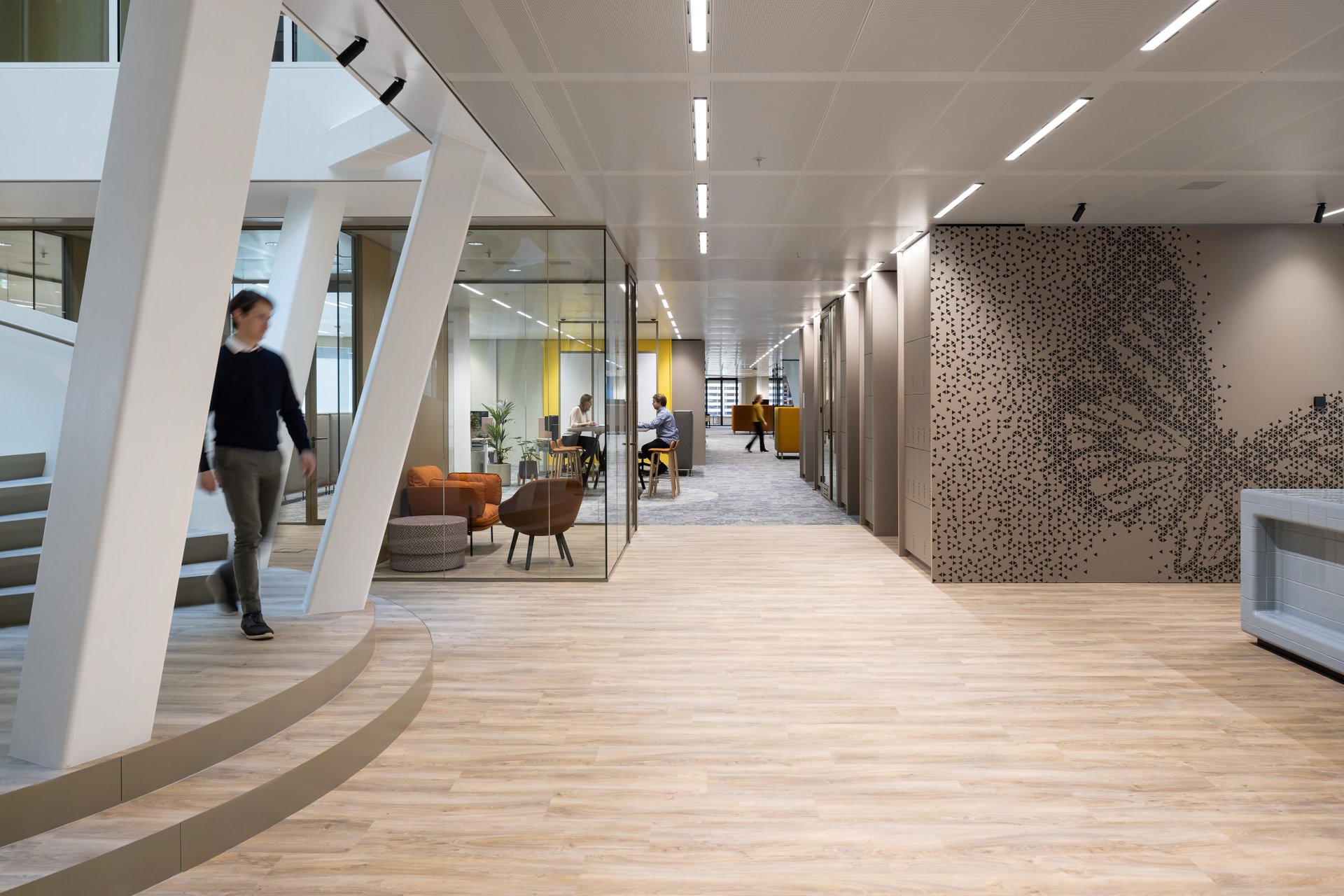 APG's new working environment brings color