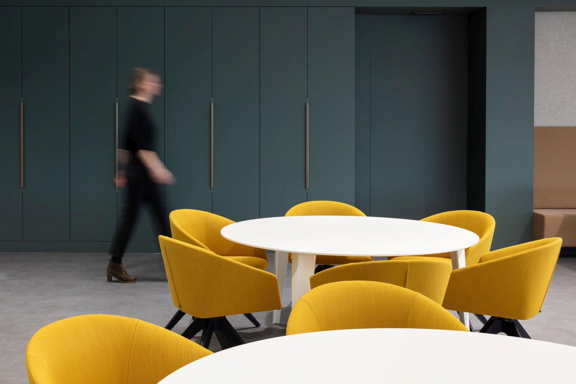 Interior view of the project with modern design