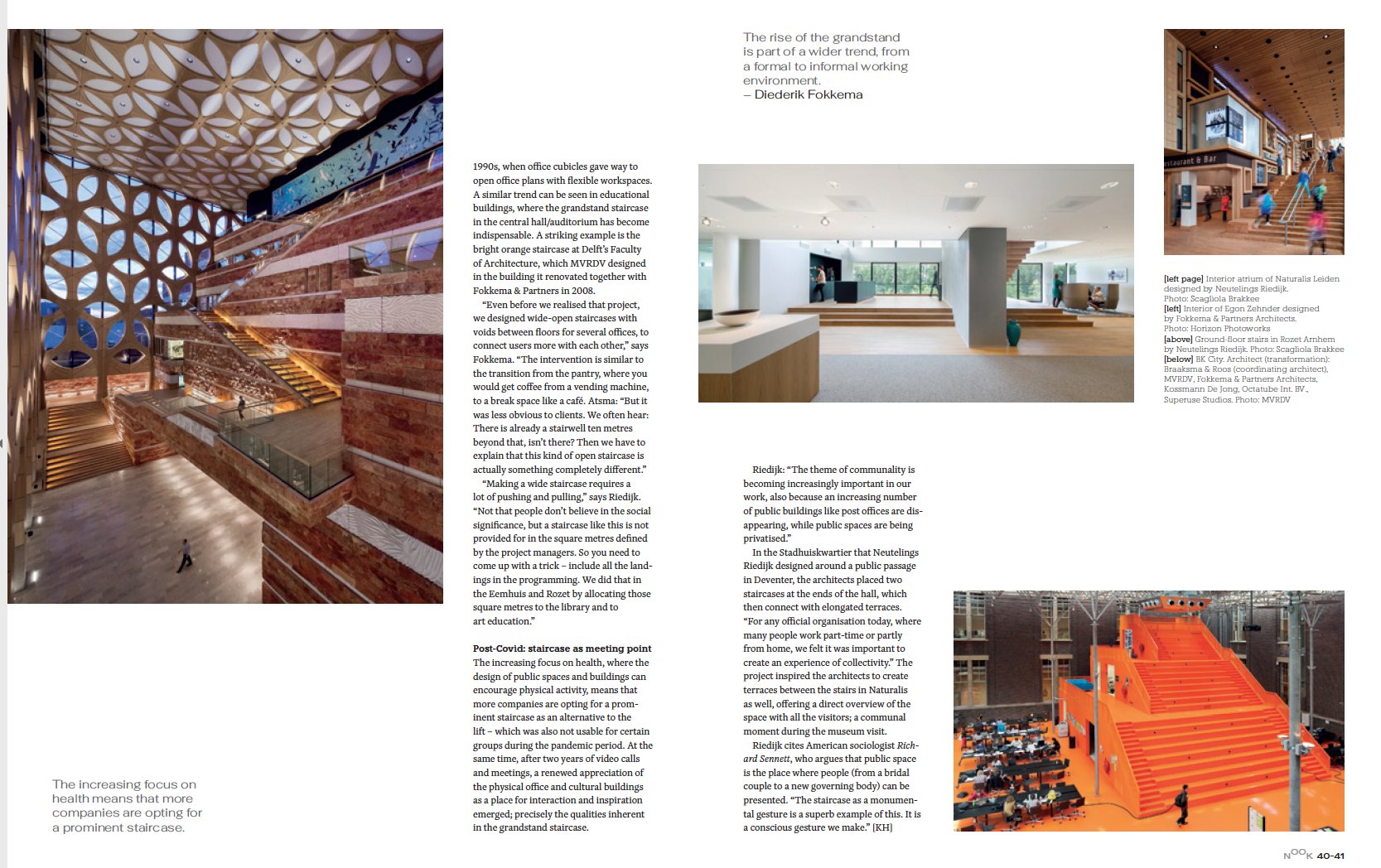 Steps, Meeting Point, Theatre: The Staircase as Social Medium