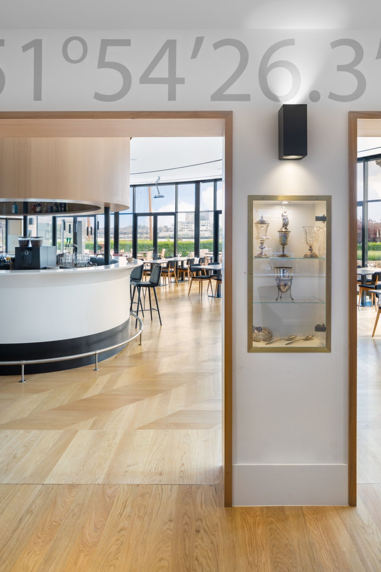Modern day hospitality concept with respect for social traditions at Societeit 'De Maas'