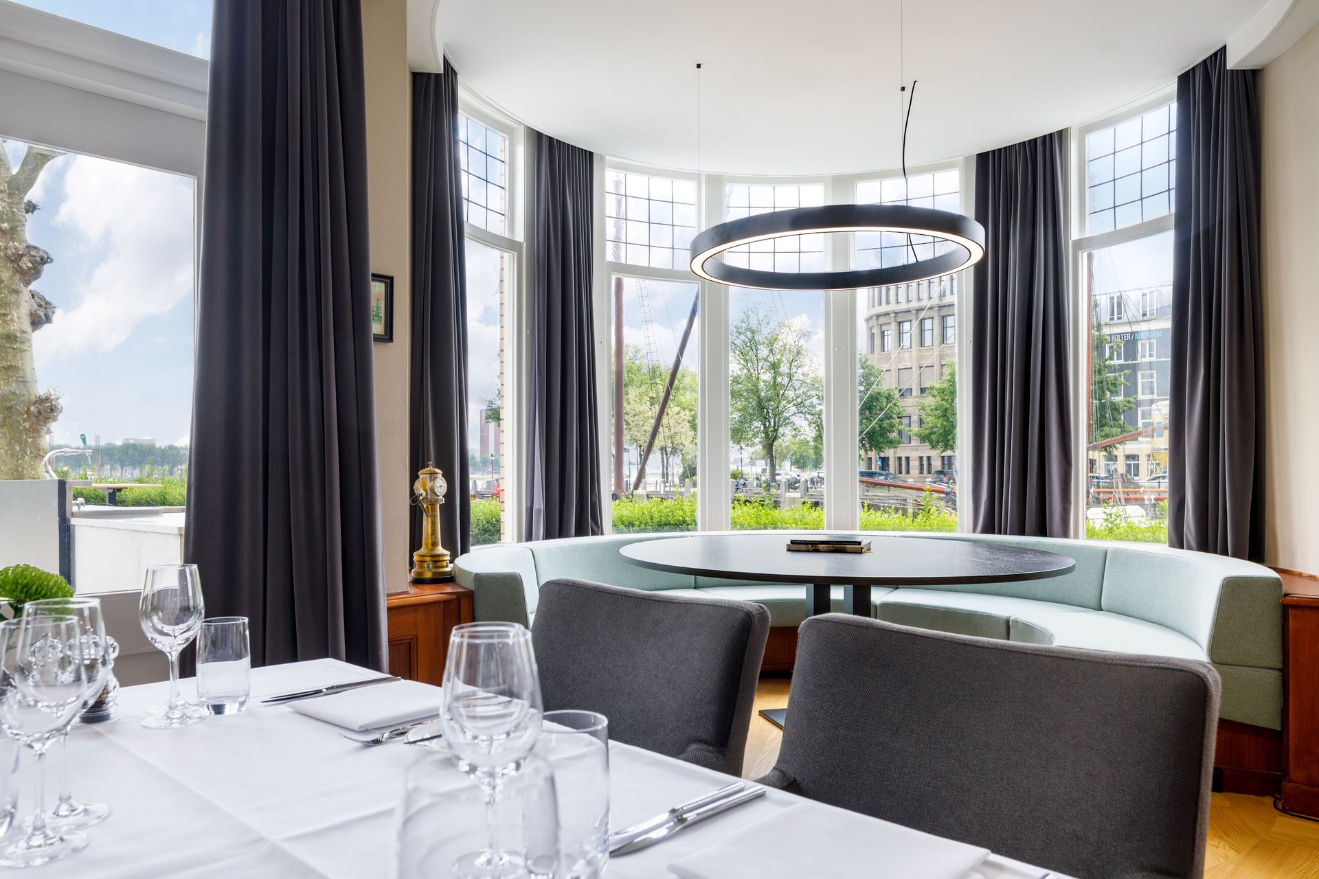 Modern day hospitality concept with respect for social traditions at Societeit 'De Maas'