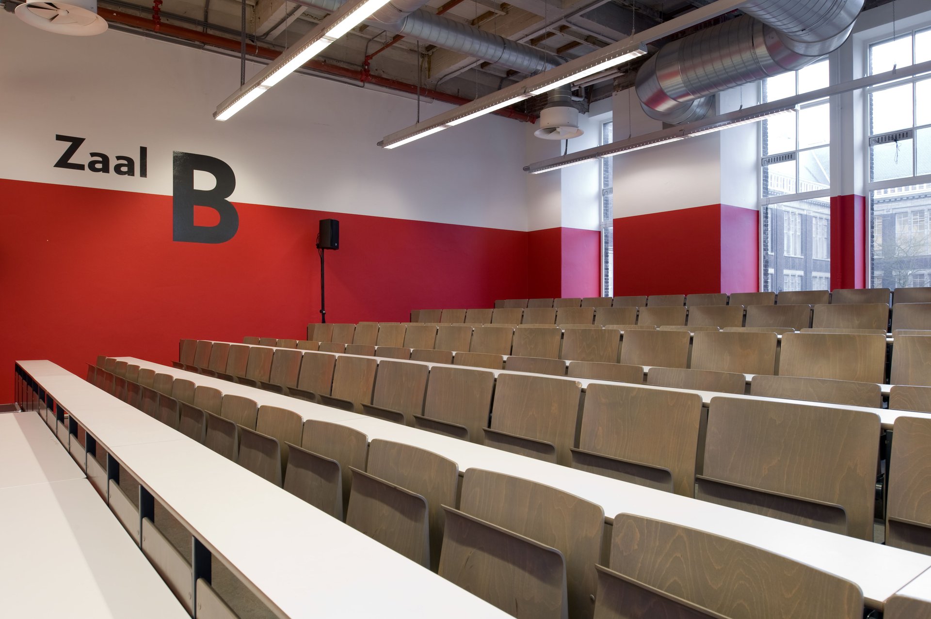 Dynamic spaces at TU Delft Bouwkunde