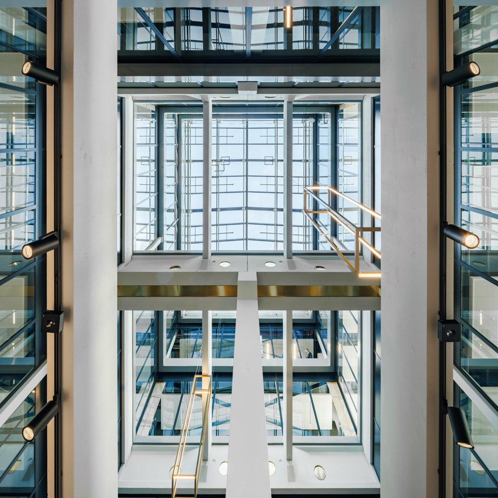 Sustainably transforming a historic post building into a multi-tenant office space