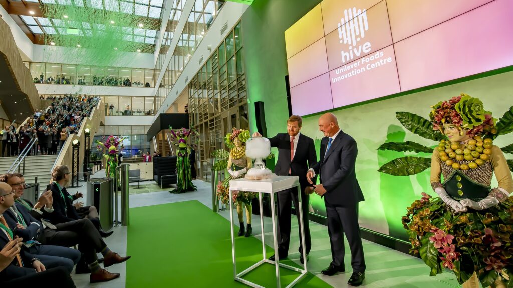 King opens Unilever Foods Innovation Centre