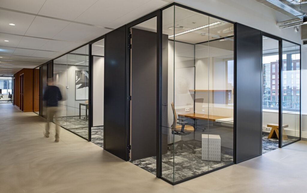 Office space designed for Unit4 Bedrijfssoftware