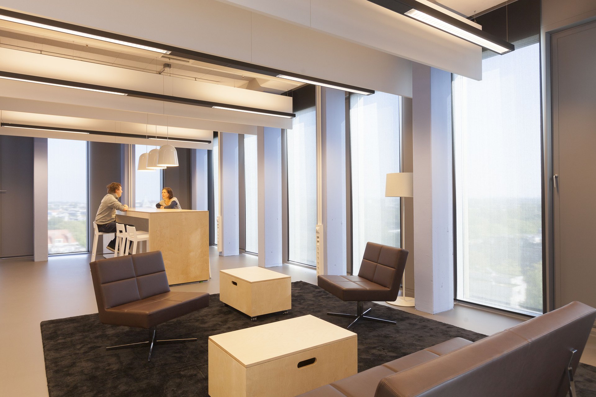 Colourful design for Faculty of Social and Behavioral Sciences resulted into a diverse work- and study environment