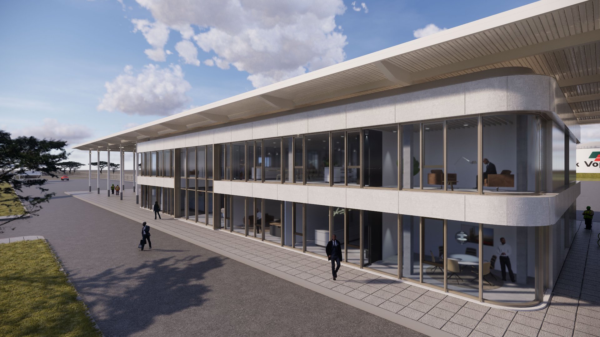 A sustainable terminal building for Vopak