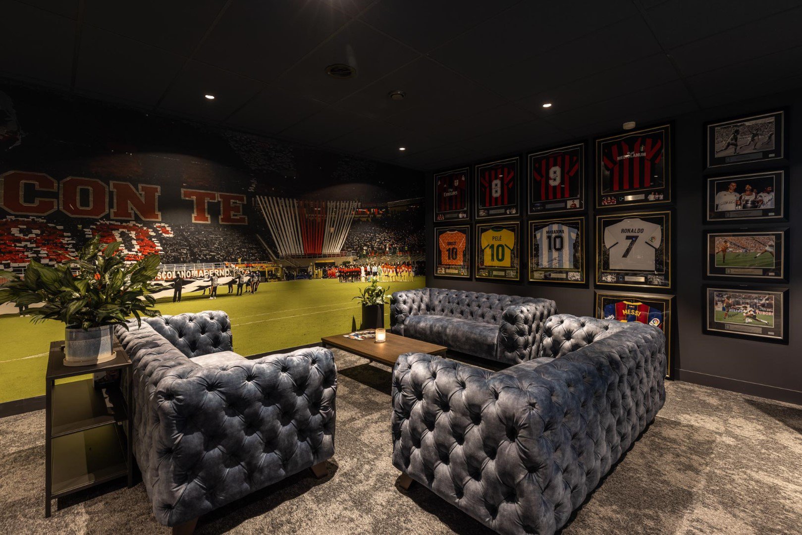 Playful interior design by Fokkema&Partners Architecten for HAL22. A place in Utrecht for sports, hospitality, and games.