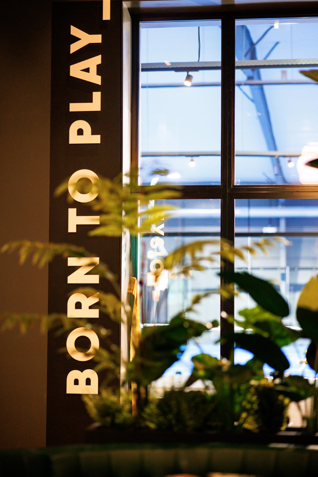 Playful interior design by Fokkema&Partners Architecten for HAL22. A place in Utrecht for sports, hospitality, and games.