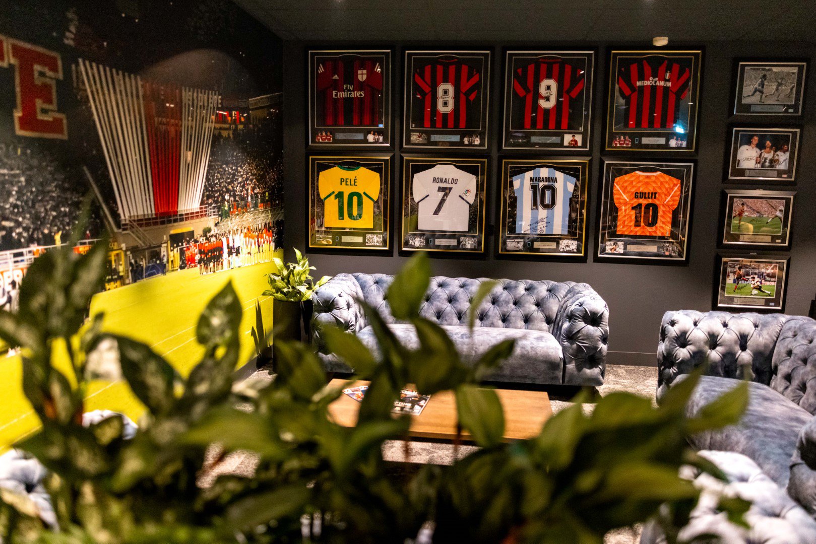 Playful interior design by Fokkema&Partners Architecten for HAL22. A place in Utrecht for sports, hospitality, and games.