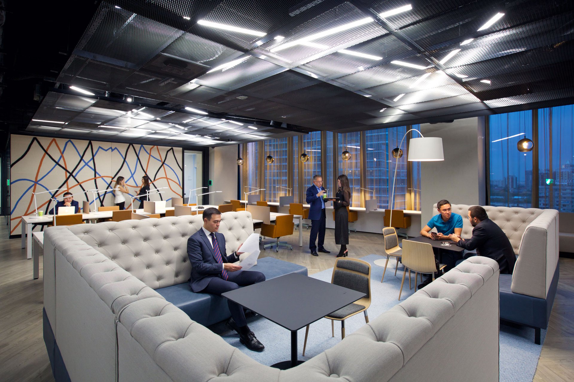 Modern office design at Level 8