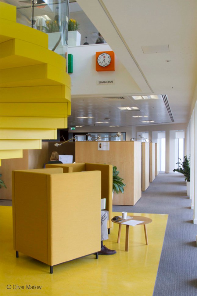 LEGO UK headquarters collaborative space