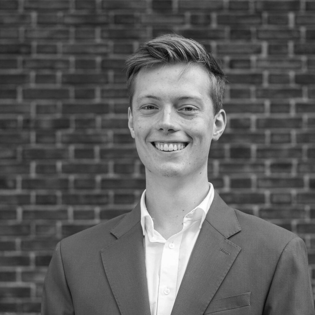 Interns working on a project