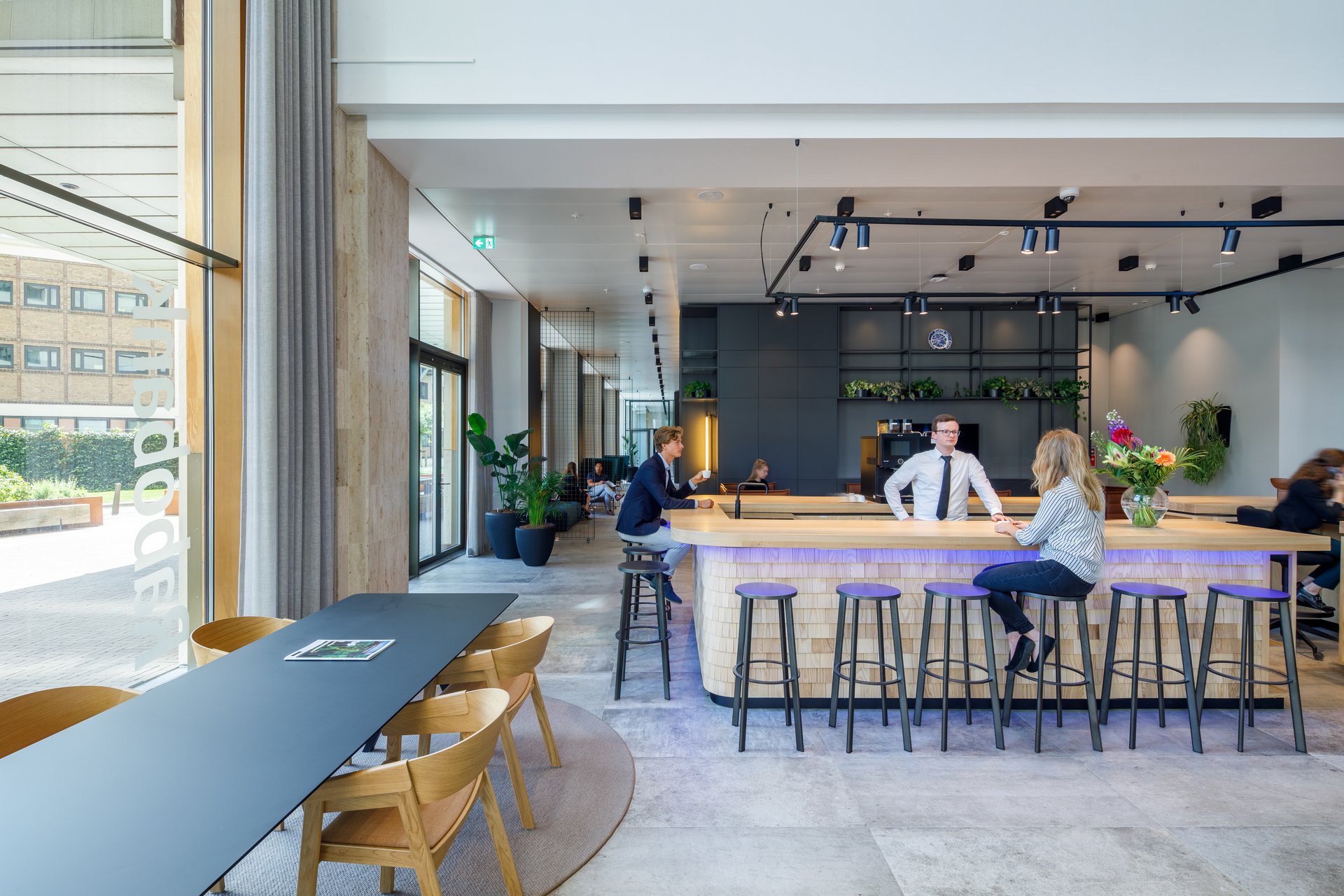 Structure, material and experience come together in the design for Rabobank