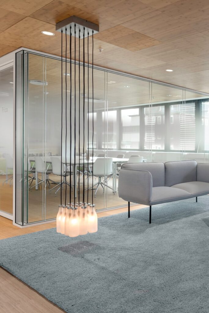 Interior detail of FrieslandCampina Dusseldorf office
